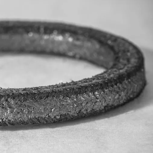 Gioăng làm kín than chì mềm có góc carbon